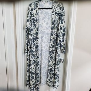 LulaRoe Ribbed Sarah Duster Cardigan
